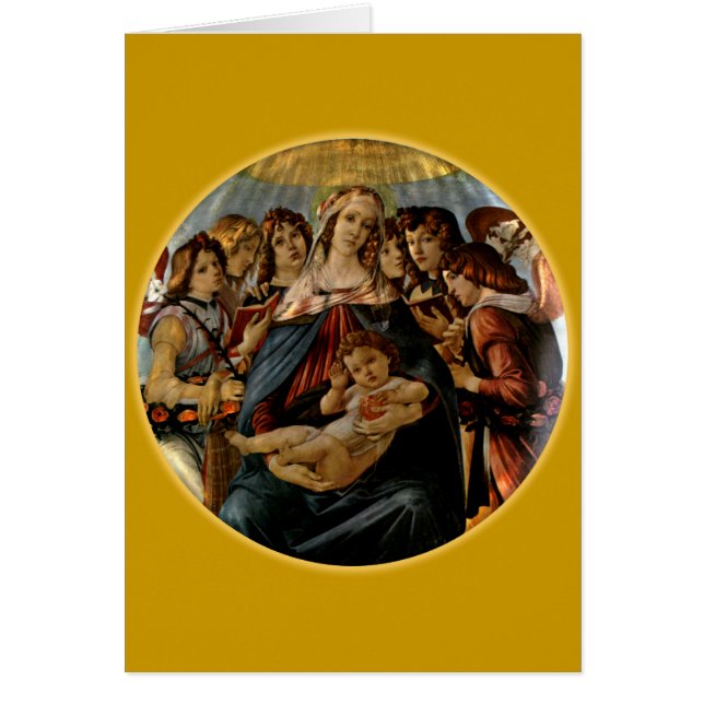 Madonna de la granada - Botticelli (Frente)