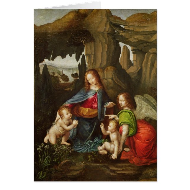 Madonna de las rocas (Frente)