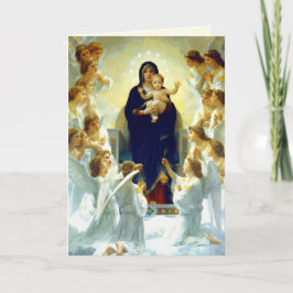 Madonna de W.Bouguereau. Tarjetas Navidades Bellas