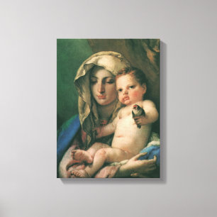 Madonna del jilguero por Tiepolo, Arte Antiguo