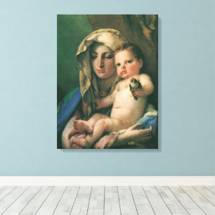 Madonna del jilguero por Tiepolo, Arte Antiguo
