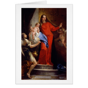 Madonna del rosario (aceite en lona)