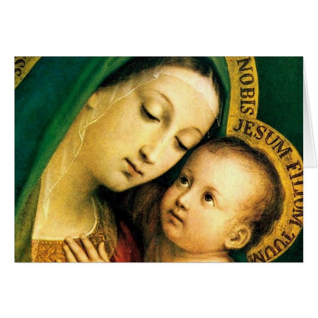 MADONNA E HIJO (Anverso (Horizontal))