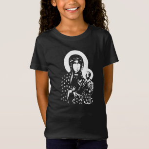 Madonna negra de la camiseta de Czestochowa