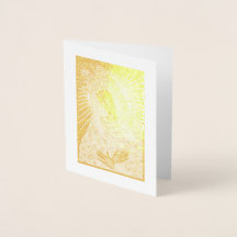 MADONNA NEGRA en la tarjeta de rebelión de Riza Ok