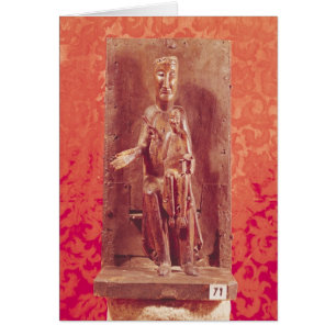 Madonna negro, escuela catalana, siglo XI