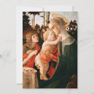 Madonna y el niño   Botticelli