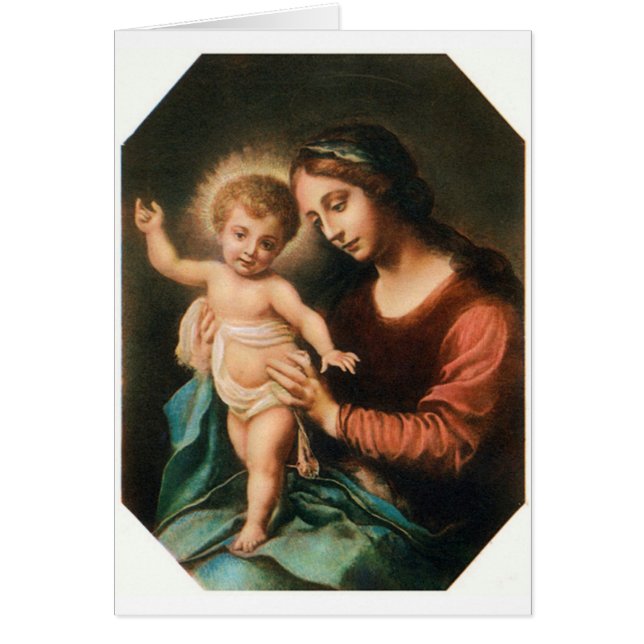 Madonna y niño (Frente)