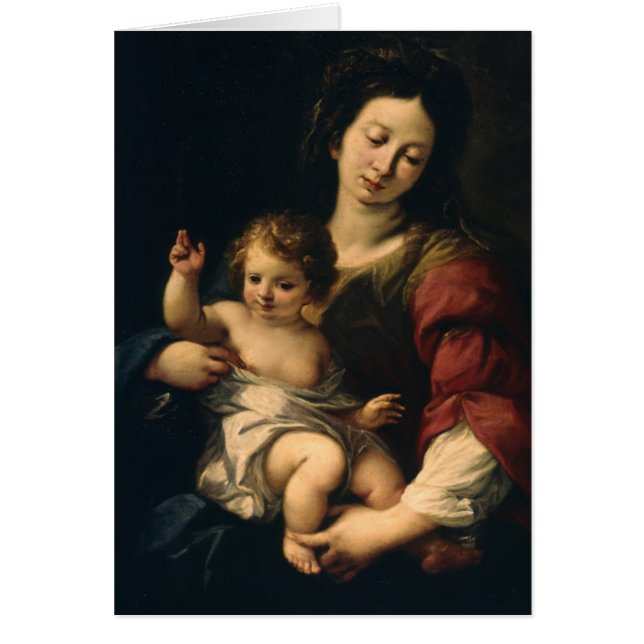 Madonna y niño (Frente)