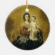 Madonna y niño, adorno navideño Bella Artes (Atrás)