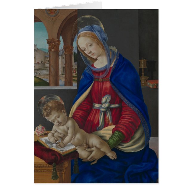 Madonna y niño, circa 1483-4 (Frente)