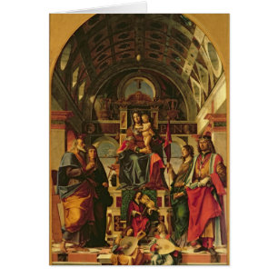 Madonna y niño con los santos, 1499