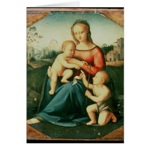 Madonna y niño con St. John el Bautista