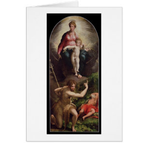 Madonna y niño con St. John y St Jerome, 15