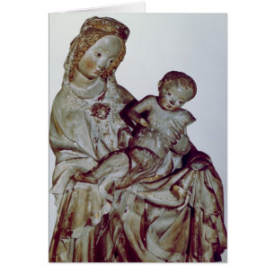 Madonna y niño, conocidos como el Krumauer