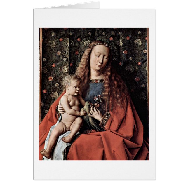 Madonna Y Niño De Johannes De Eyck (Frente)