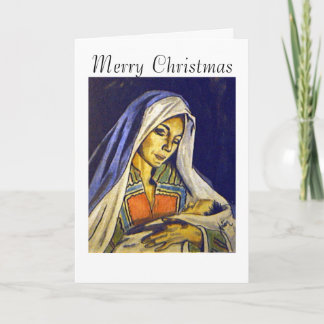 Madonna y niño, Feliz Navidad