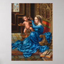 Madonna y Niño - Jan Gossaert Póster de Arte Fino