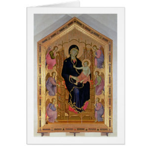 Madonna y niño (Rucellai Madonna) 1285 (tempera