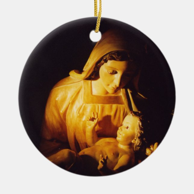 Madonna y ornamento del niño, España (Frente)