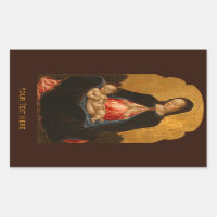 Madonna y pegatinas de arte infantil