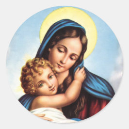 Madonna y pegatinas infantiles