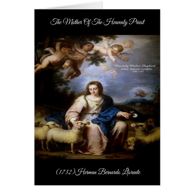 Madre barroca celestial (Frente)