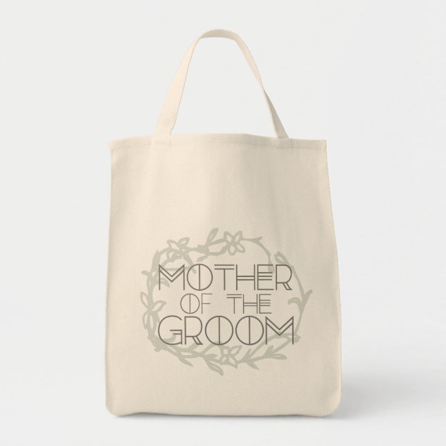 Madre bohemia del Groom | Bolsa Boda (Frente)