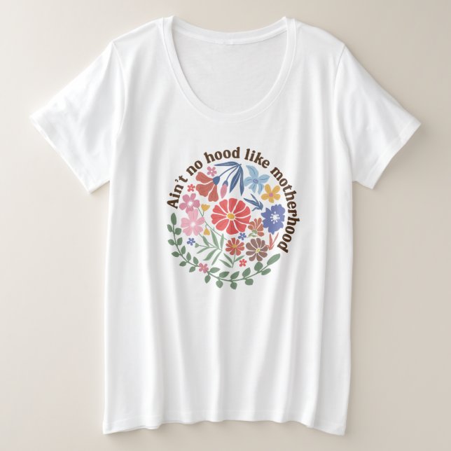 Madre Boho Floral. (Anverso del diseño)