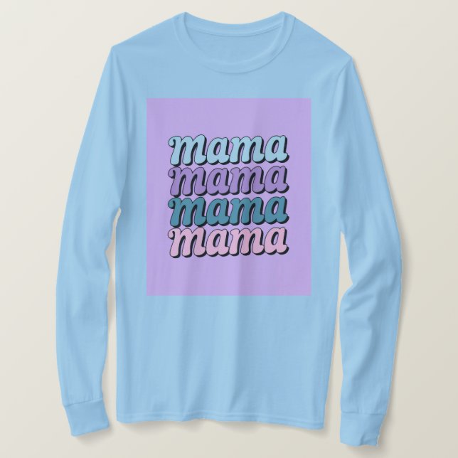 Madre camiseta (Anverso del diseño)