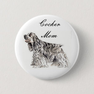 Madre Cocker, Botón de Cocker Spaniel Americano