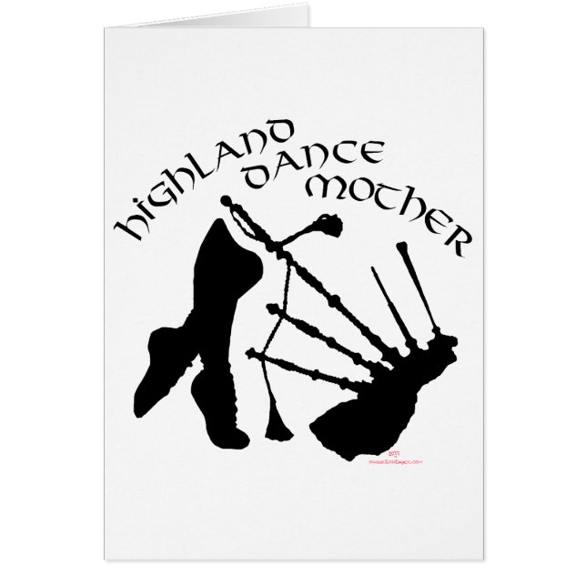 Madre de baile escocés de alta tierra (Frente)