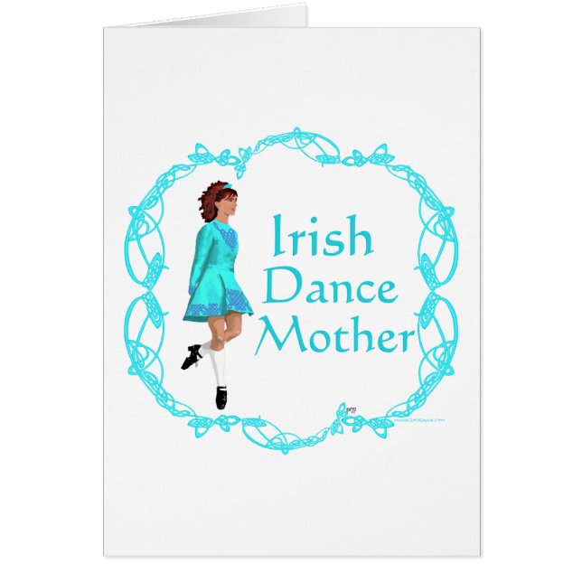 Madre de baile irlandés - Turquesa (Frente)