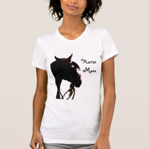 Madre de caballo - Camiseta de estilo occidental