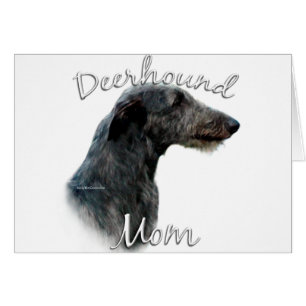 Madre de Deerhound 2 escocesa