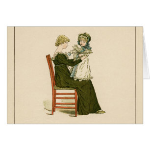Madre de Greenaway, bebé victoriana