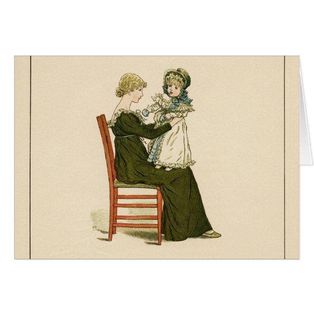 Madre de Greenaway, bebé victoriana (Anverso (Horizontal))