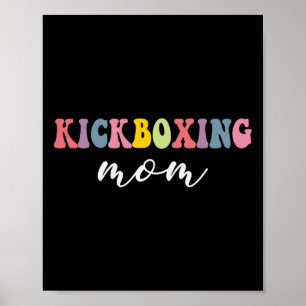 Madre de kickboxing divertida amante del arte marc