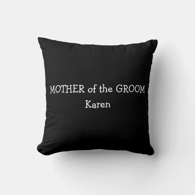 Madre de la almohada del novio (Anverso)