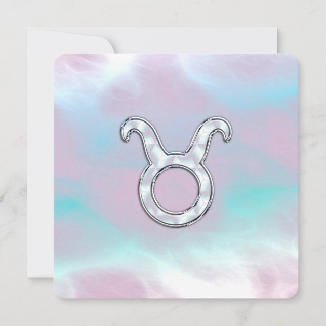 Madre de la Astrología Zodiaca Taurus de la Perla (Anverso)