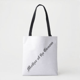 Madre de la bolsa de tote de Groom