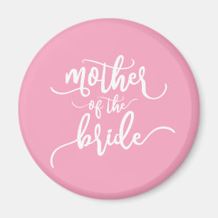 Madre de la caligrafía de la novia Boda  Imán