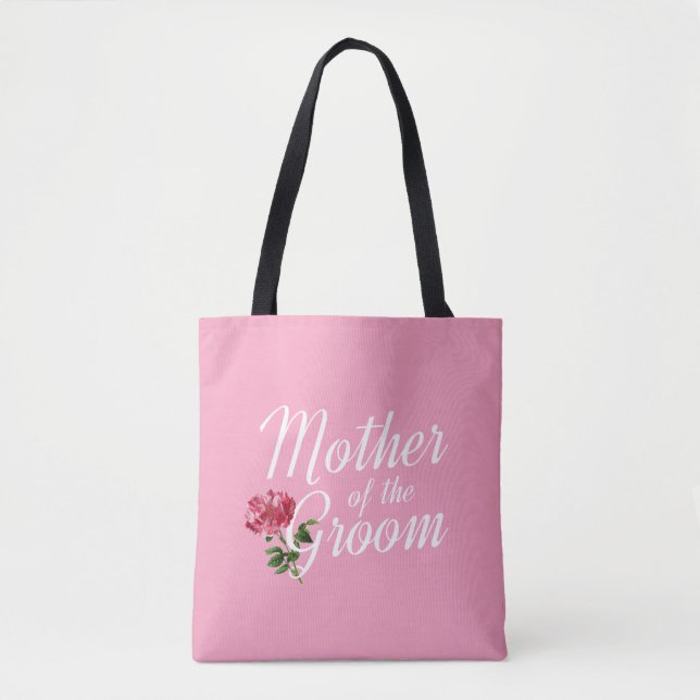 Madre de la caligrafía del Boda Groom | Bolsa de T (Anverso)