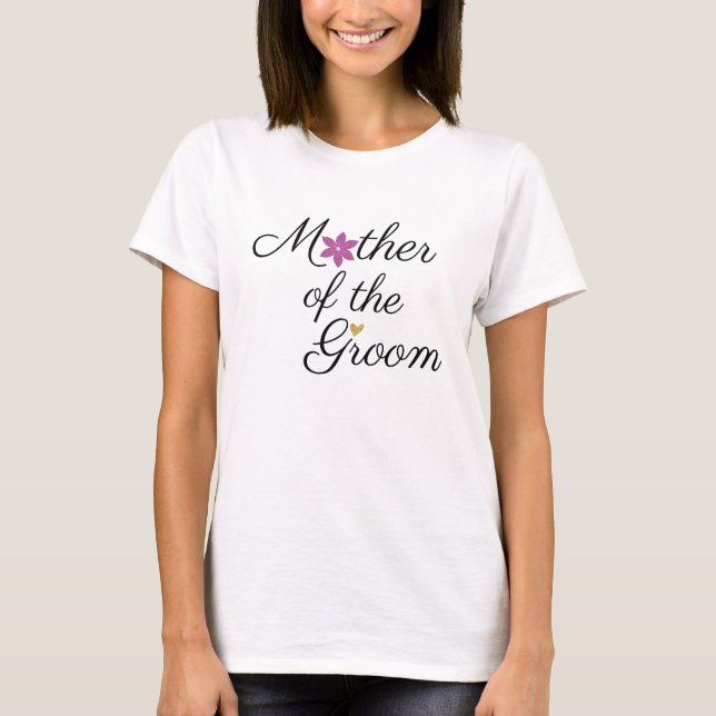 Madre de la camiseta de Groom (Anverso)