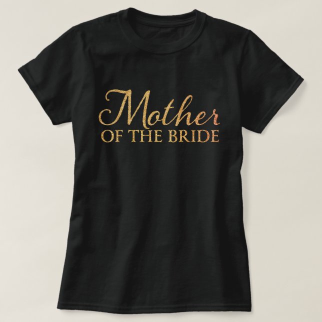 Madre de la novia Boda a los camisetas (Diseño del anverso)