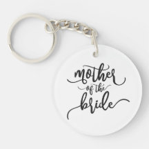 Madre de la Novia Bodas Caligrafía | Llavero