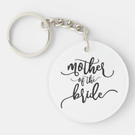 Madre de la Novia Bodas Caligrafía | Llavero
