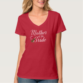 Madre de la Novia Caligrafía de Boda | Camiseta