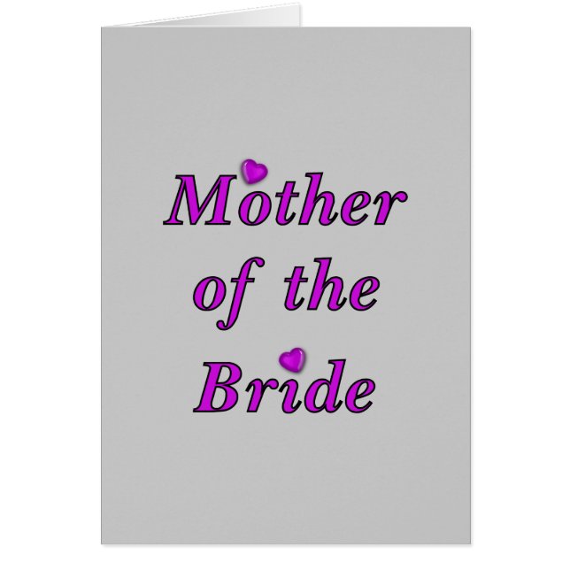 Madre de la novia del amor simplemente (Frente)