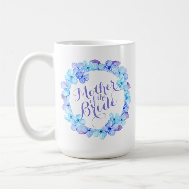 Madre de la novia que casa la taza clásica del | (Izquierda)